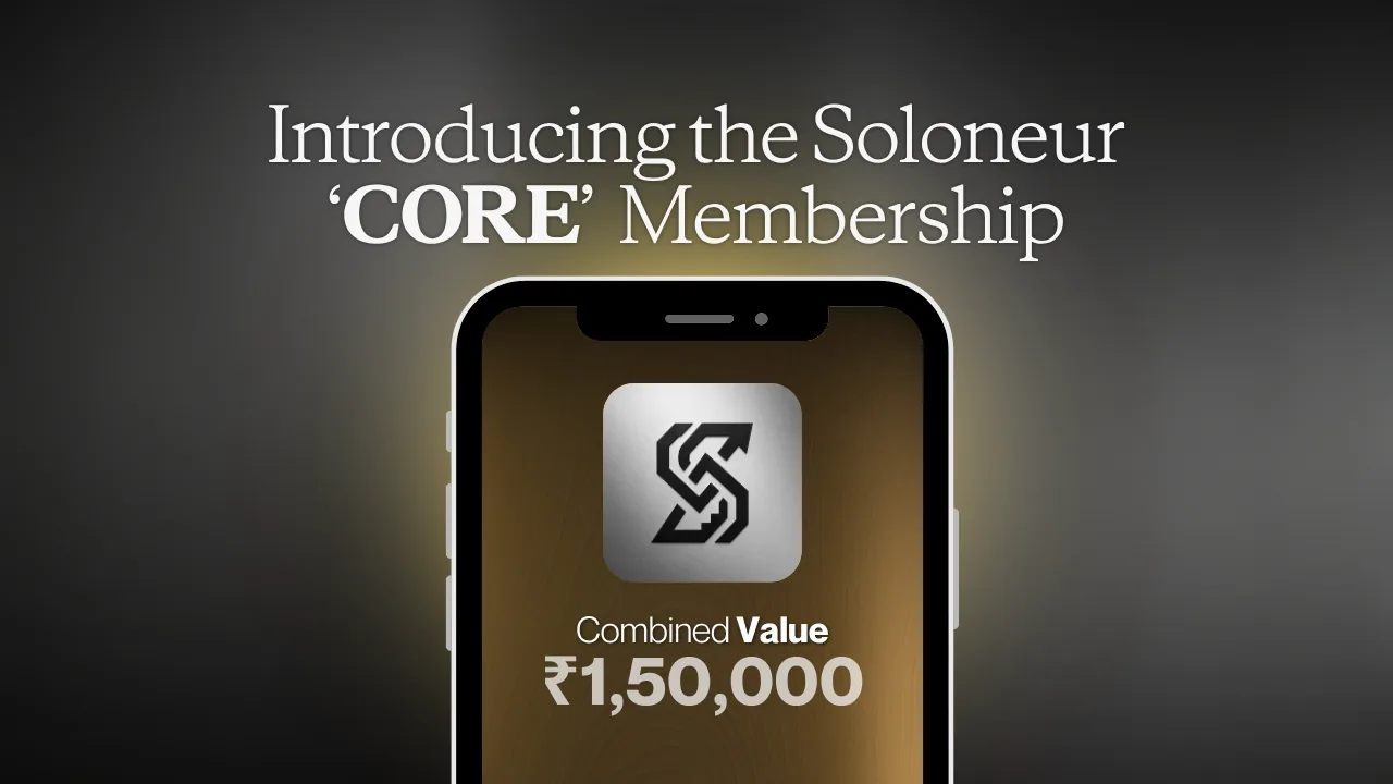 Soloneur CORE membership slide 1