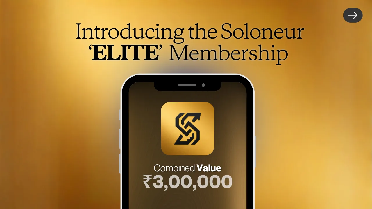 Soloneur ELITE membership slide 1